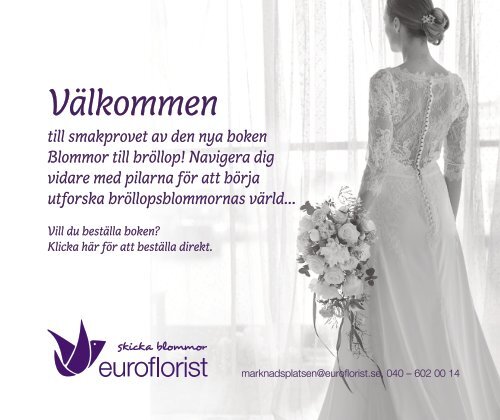 Blommor till bröllop – Euroflorist (se)