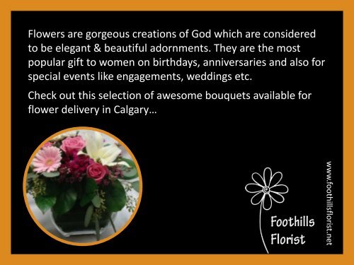 Gorgeous Flower Bouquet - A Pleasant Gift