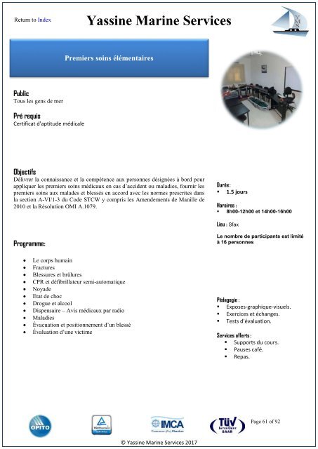 YMS Training Catalogue 2017 Fr Rev 9