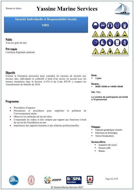 YMS Training Catalogue 2017 Fr Rev 9