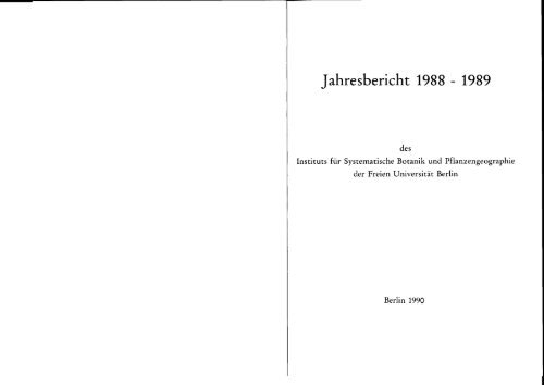 1989 pdf-file - Fachbereich Biologie, Chemie, Pharmazie