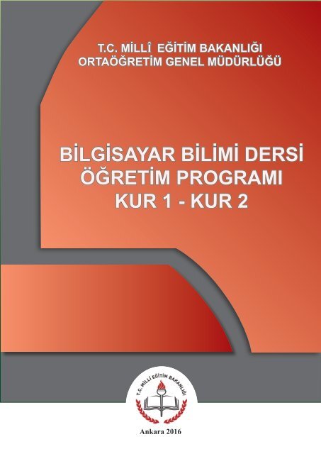 Bilgisayar Bilimi Öğretim Programı