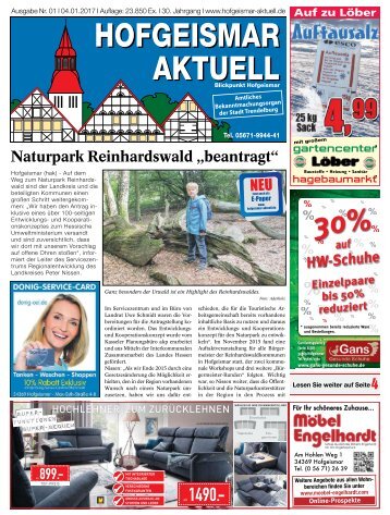 Hofgeismar Aktuell 2017 KW 01