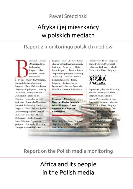 Afryka i jej mieszkańcy w polskich mediach