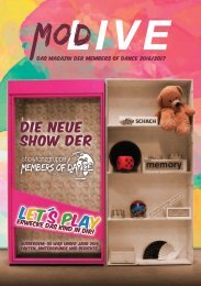 MODLive - Das Members Magazin zur Saison 2016/2017