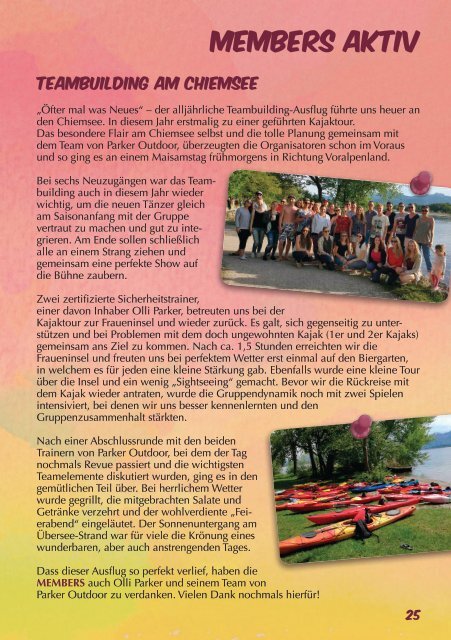 MODLive - Das Members Magazin zur Saison 2016/2017