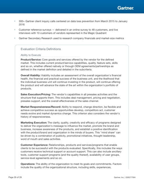 300+ Gartner