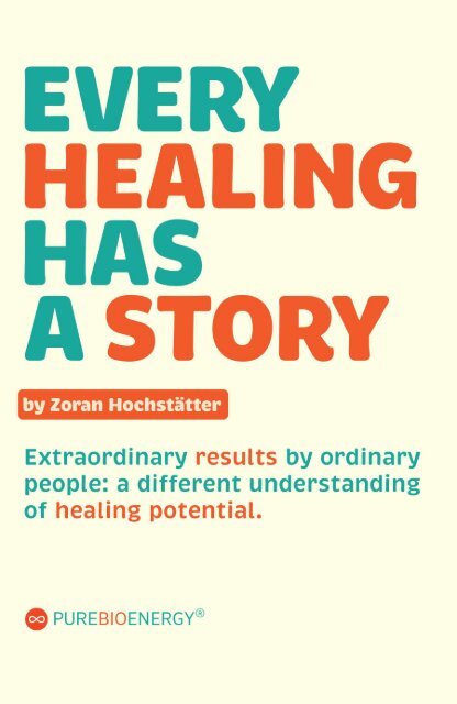 Every Healing has a Story