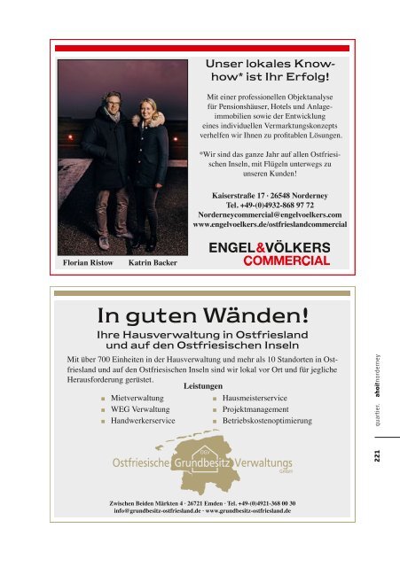 ahoi! norderney Magazin # 25