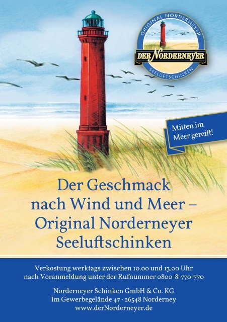 ahoi! norderney Magazin # 25