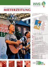 MIETERZEITUNG - WVG mbH Greifswald