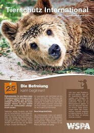 Tierschutz International - WSPA