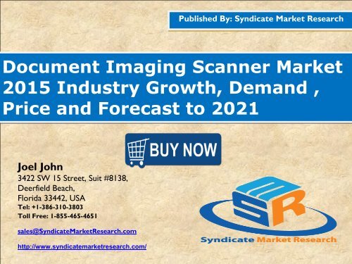 Document Imaging Scanner Market