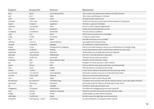 English-German Wordlist