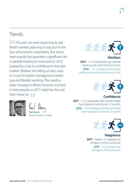 Job exodus trends