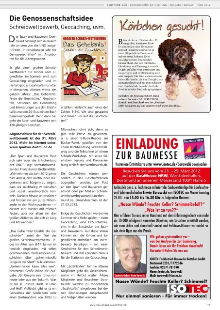 Durchblick! - Dortmunder & Schwerter Stadtmagazine