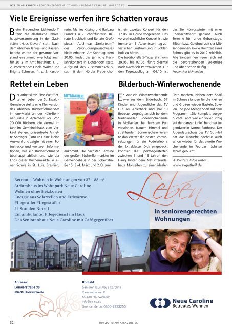 Durchblick! - Dortmunder & Schwerter Stadtmagazine