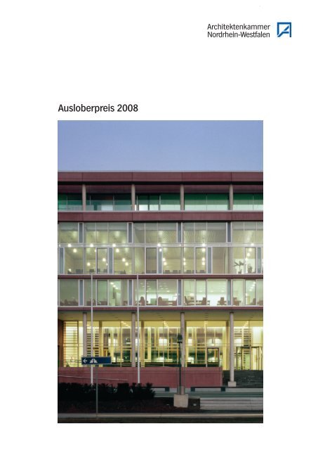 Ausloberpreis 2008 - Bau
