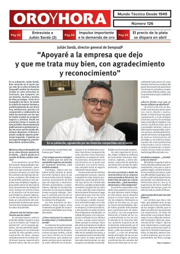Oro y Hora 126
