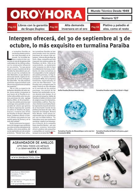 Oro y Hora 127