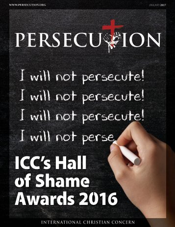 January 2017 Persecution Magazine