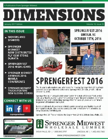 Sprenger Midwest January Issue