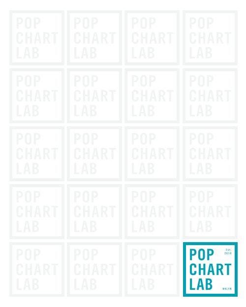 Pop Chart Lab Spring/Summer 2017 Wholesale Catalog