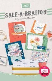 Stampin’ Up! Sale-a-Bration-Katalog 2017 | Deutsch