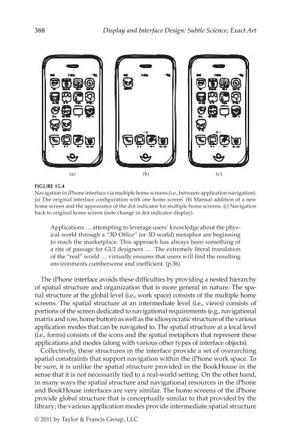 Display and Interface Design