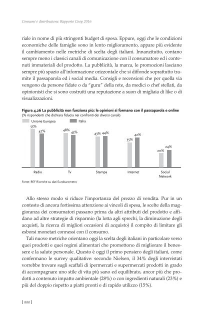 Consumi e distribuzione