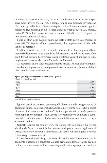 Consumi e distribuzione