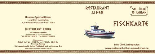 Fischkarte Fischkarte