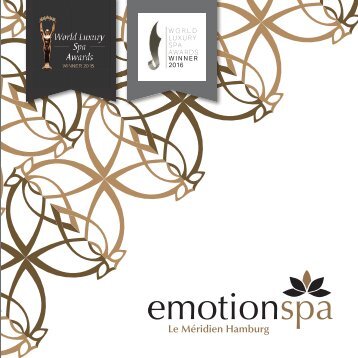 Spa Menü Emotion Hamburg