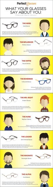 What Your Glasses Says About You!