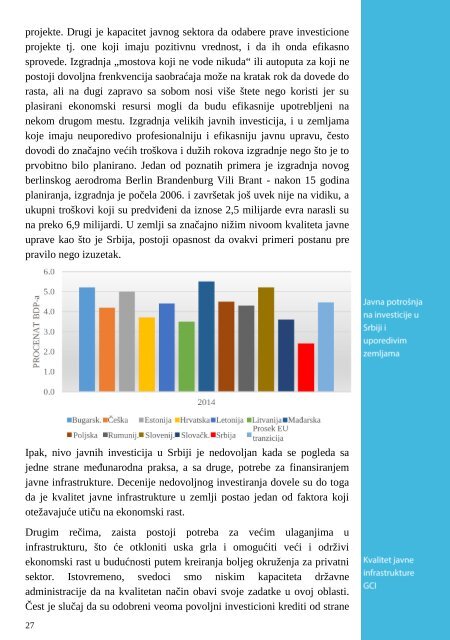 ekonomskim slobodama u Srbiji 2016