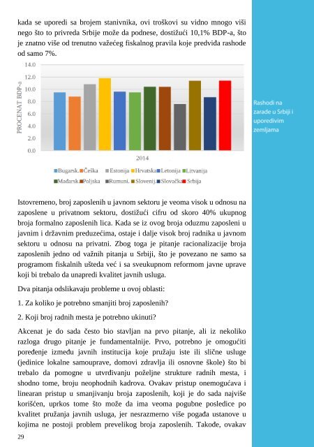 ekonomskim slobodama u Srbiji 2016