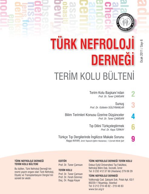 2 3 4 6 9 - Türk Nefroloji Derneği