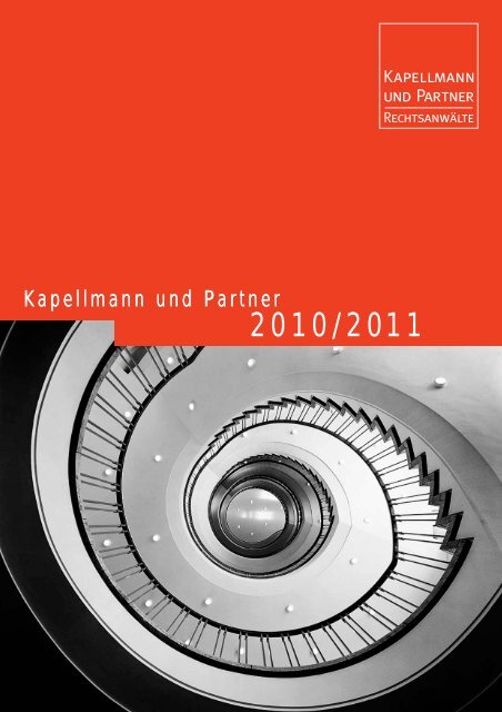 2010/2011 - Kapellmann und Partner Rechtsanwälte