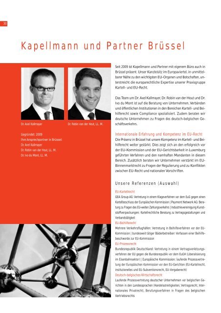 2010/2011 - Kapellmann und Partner Rechtsanwälte