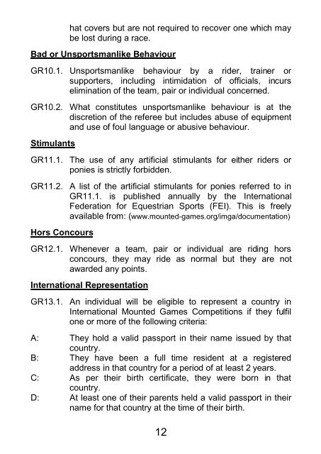 MEMBER COUNTRIES & INTERNATIONAL REPRESENTATIVES