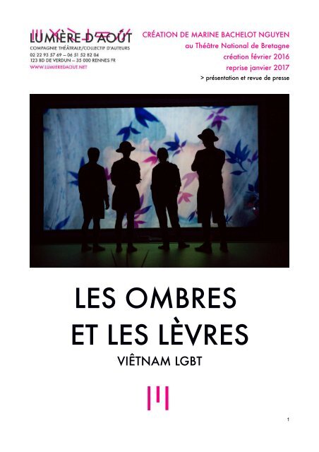 LES OMBRES ET LES LÈVRES