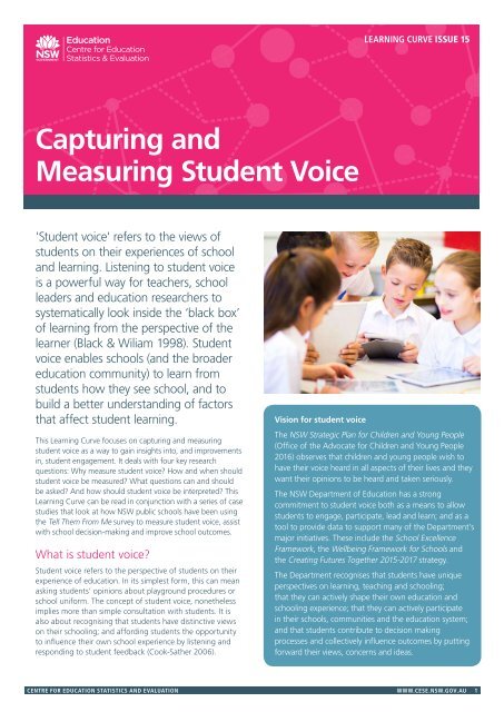 Capturing and Measuring Student Voice