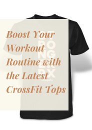 CrossFit Tops by StrongerRX - Both for Men & Women