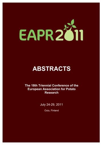 EAPR2011 programme at a glance - Bad Request - Helsinki.fi