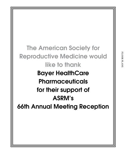 scientific program • symposia - American Society for Reproductive ...