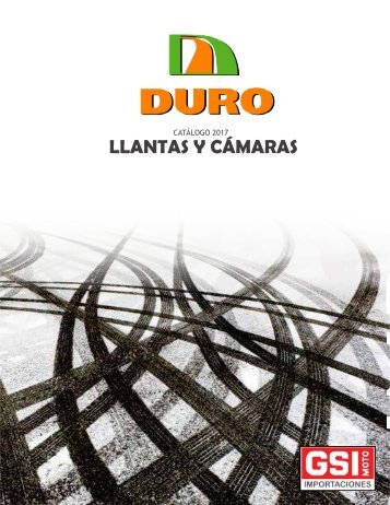 CATALOGO LLANTAS DURO Enero 2017