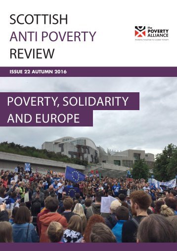 SCOTTISH ANTI POVERTY REVIEW