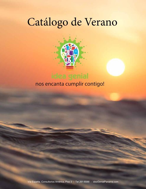 idea genial catalogo verano 2017