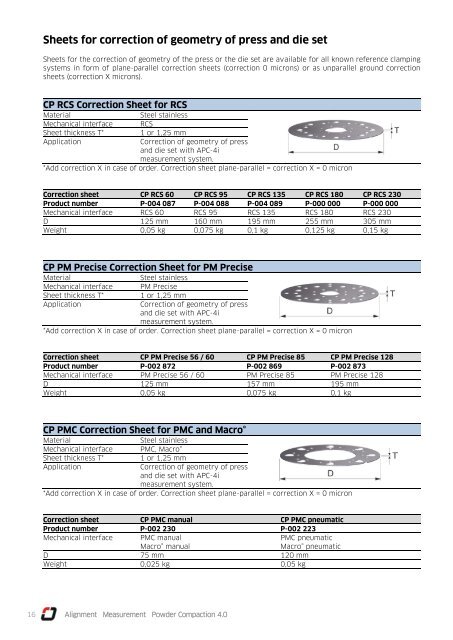 Catalogue Measurement Technology ProGrit