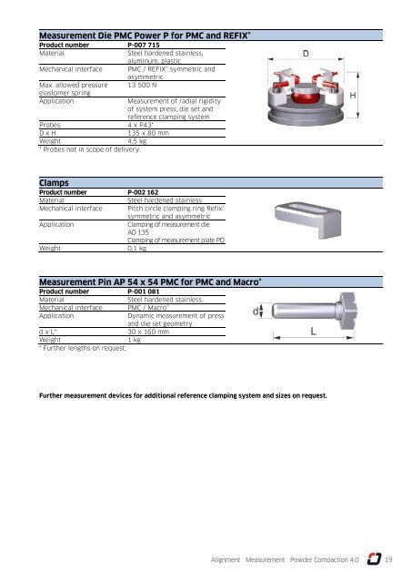 Catalogue Measurement Technology ProGrit